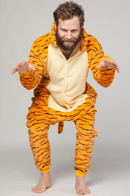 Teigetje onesie tijgertje pak kostuum