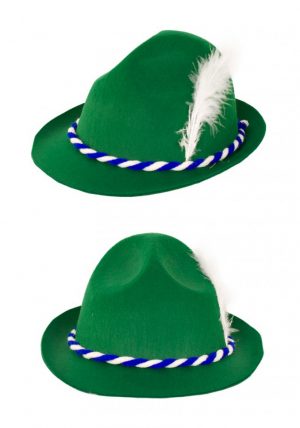 Tirol hoedje groen Oktoberfest hoed