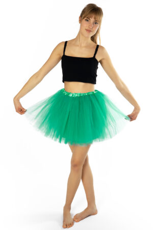 Turquoise Tutu Tule Rokje Dunne Petticoat Tule Rok Kinderen Volwassenen 2