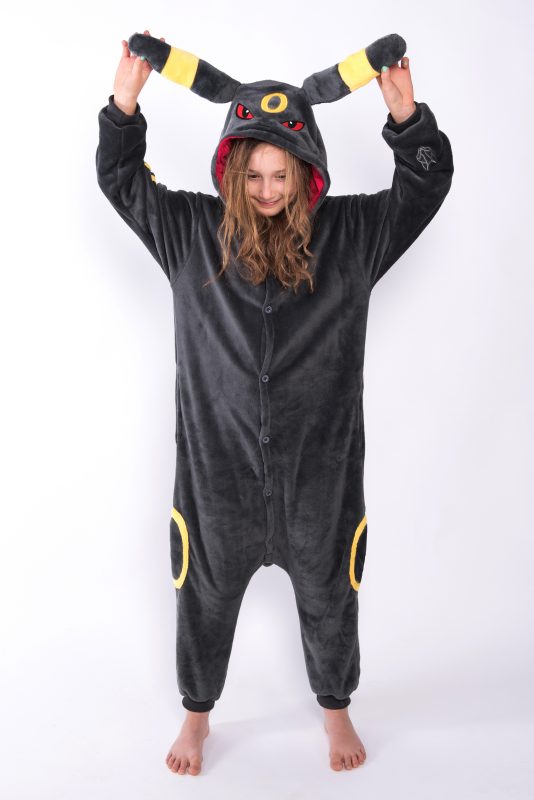 Umbreon Pokemon onesie kostuum pak