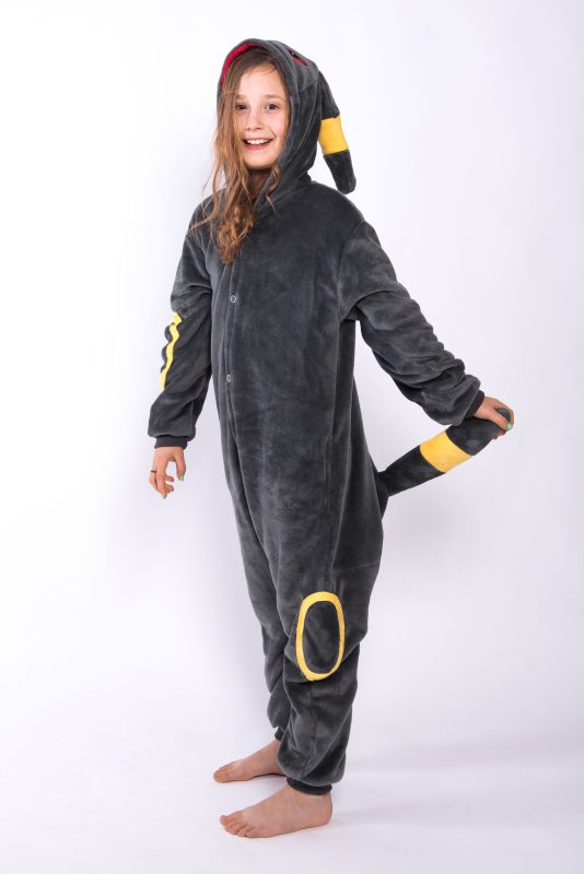 Umbreon Pokemon onesie kostuum pak