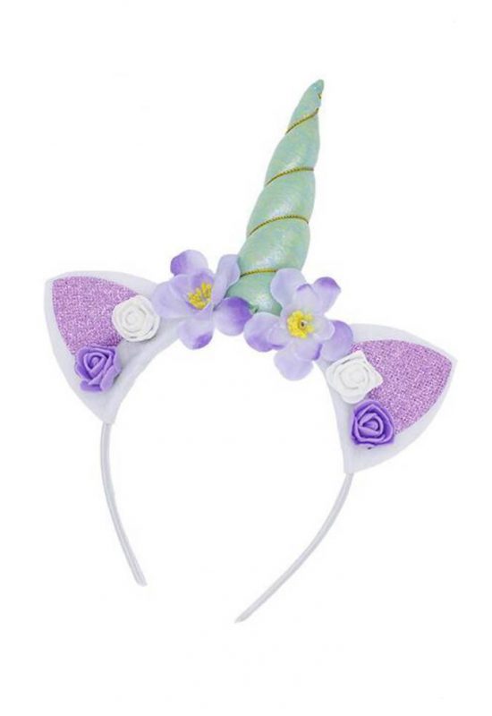 Unicorn eenhoorn diadeem mintgroen