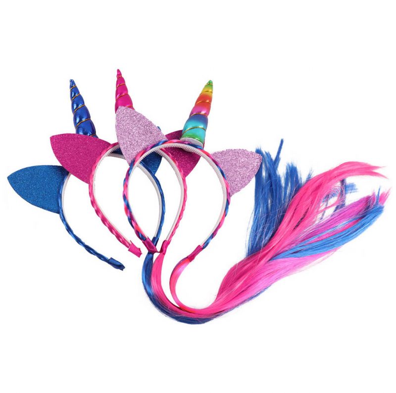 Unicorn eenhoorn haarband diadeem nephaar