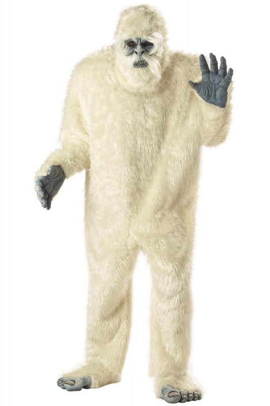 Yeti Bigfoot kostuum Verschrikkelijke Sneeuwman pak