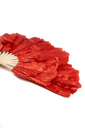 Waaier Rood Bloem Festival Handwaaier Zomer Flamenco 1