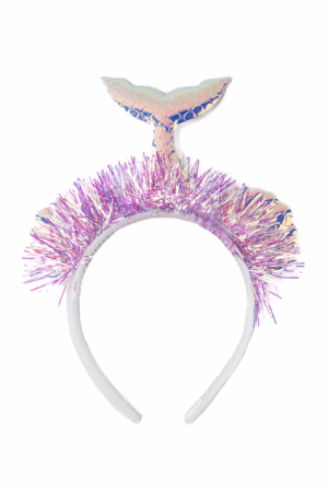 Zeemeermin Haarband Irridescent Roze Diadeem Schelpen