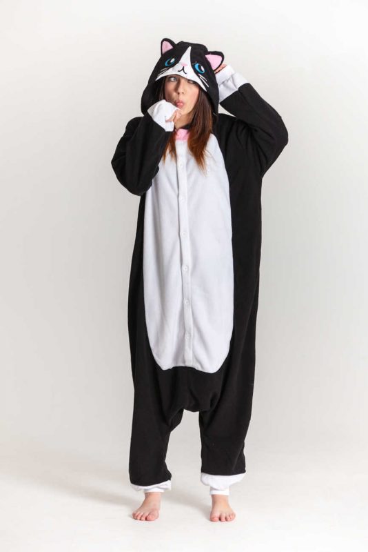 Zwarte Kat onesie