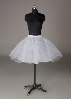 Witte petticoat tutu