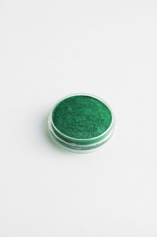 Schmink Metallic Donkergroen