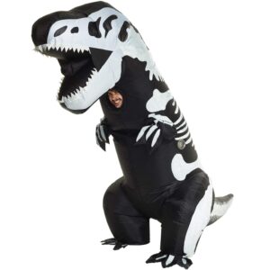 Opblaasbaar T-Rex Kostuum Skelet Opblaas Pak Dinosaurus Mascotte Opblaaspak Kinderen