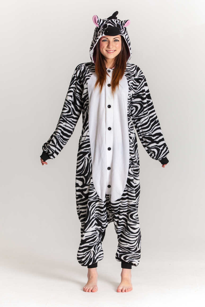Zebra kinder onesie kopen? Prijzen vanaf 27,95! FeestinjeBeest.nl
